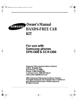 Samsung SPH-I300SS User manual