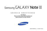 Samsung SCH-I605ZWAVZW User manual