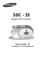 Samsung SDC - 33 User manual