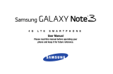 Samsung SM-N900TZKETMB User manual