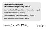 Samsung SM-T807PTSASPR User manual