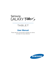 Samsung Galaxy Tab S 10.5 US Cellular User manual