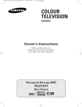 Samsung SP-43H3HT User manual