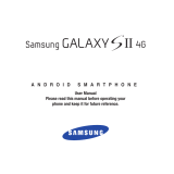 Samsung Galaxy S II User manual