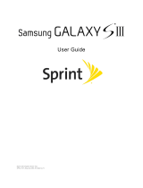 Samsung {galaxy s iii} User manual