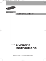 Samsung TX-R3081W User manual