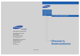 Samsung TXN3098WHF/TXN3298HF User manual