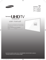 Samsung UN65JU7100FXZA User manual