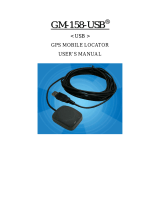 San Jose Navigation GM-158-USB User manual