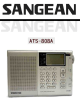 Sangean ATS-808A User manual