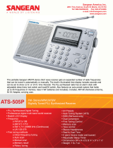 Sangean Electronics ATS-505P User manual