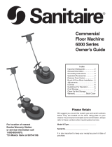 Sanitaire 6000 User manual
