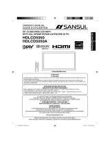 Sansui HDLCD5050 User manual