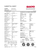 Sanyo 09KHS22 User manual