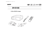 Sanyo DV-S100 User manual