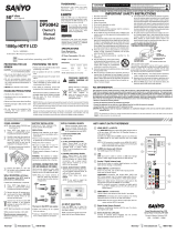 Sanyo 1080P User manual