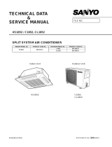 Sanyo C1852 User manual