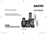 Sanyo CAS-D6320 User manual