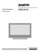 Sanyo CE26LC81-B User manual