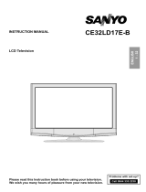 Sanyo CE32LD17E-B User manual