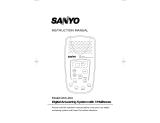Sanyo DAS-204 User manual