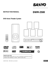 Sanyo DWM-2500 User manual