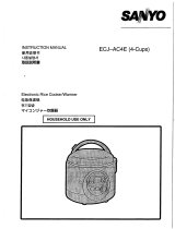 Sanyo ECJ-AC4C User manual