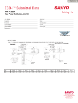 Sanyo ECO-i APR-P1350BA User manual