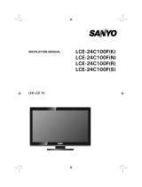Sanyo LCE-24C100F(K) User manual