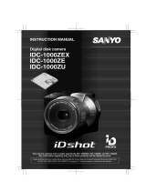 Sanyo IDC-1000ZU iDshot User manual