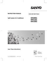 Sanyo KHS1852 User manual