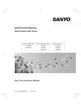 Sanyo XHS3632 User manual