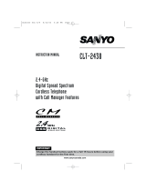 Sanyo CLT-2430 User manual