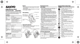 Sanyo NC-MDU01 User manual