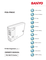 Sanyo POA-PN02C User manual