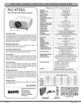 Sanyo PLC-XT35L User manual