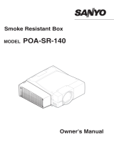 Sanyo POA-SR-140 User manual