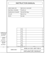 Sanyo SAP-C12AP User manual