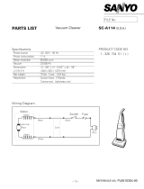 Sanyo SC-A114 User manual