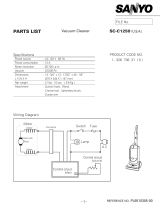 Sanyo SC-C1250 User manual