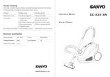 Sanyo SC-X2015N User manual
