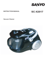 Sanyo SC-X2017 User manual