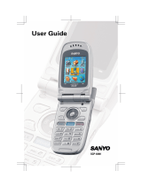 Sanyo scp8300 User manual