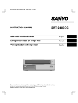 Sanyo SRT-2400DC User manual
