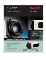 Sanyo VCC-HD4600 User manual