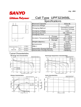 Sanyo UPF323456L User manual