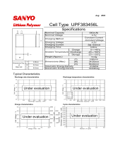 Sanyo UPF383456L User manual