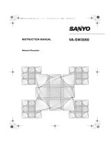 Sanyo va-sw3050 User manual
