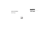 Sanyo VCB-3444 User manual