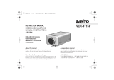 Sanyo VCC-4115P User manual